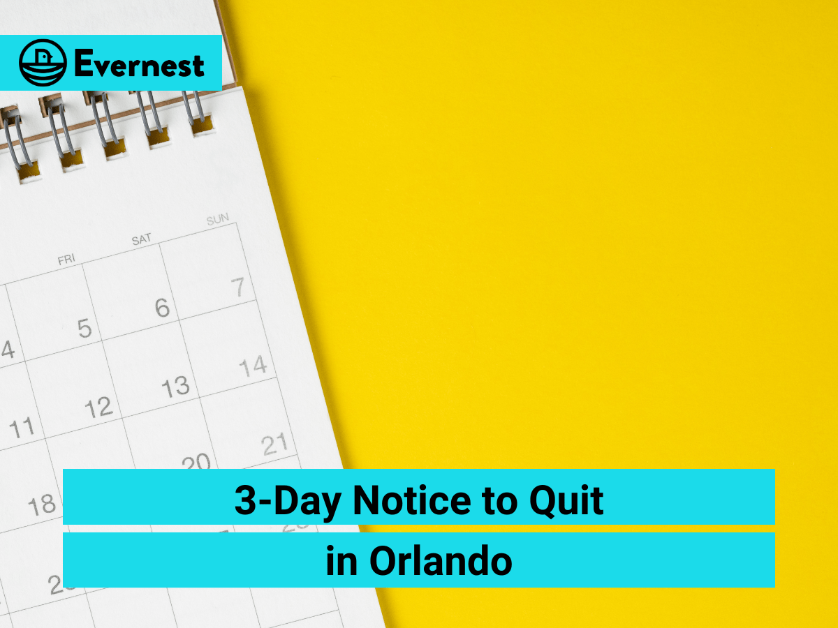 For Landlords: Understanding the 3-Day Notice to Quit in Orlando